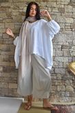 Suri Cushion Cotton Artist Smock White 